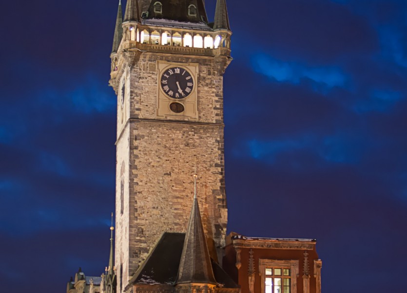 Pared Este Torre reloj astronomico